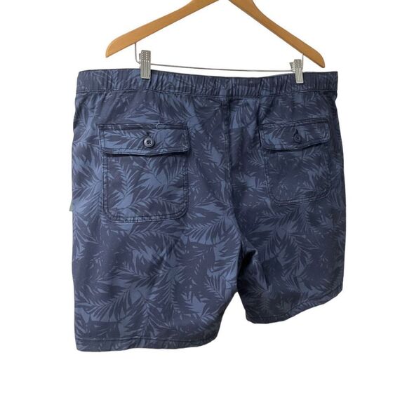 Mutual Weave Men’s Blue Tropical Chino Shorts - Picture 3 of 8